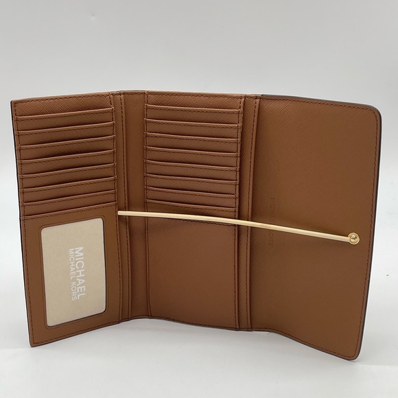 Michael Kors Large Charlotte Tote Bag & Trifold Wallet - Picture 12 of 13